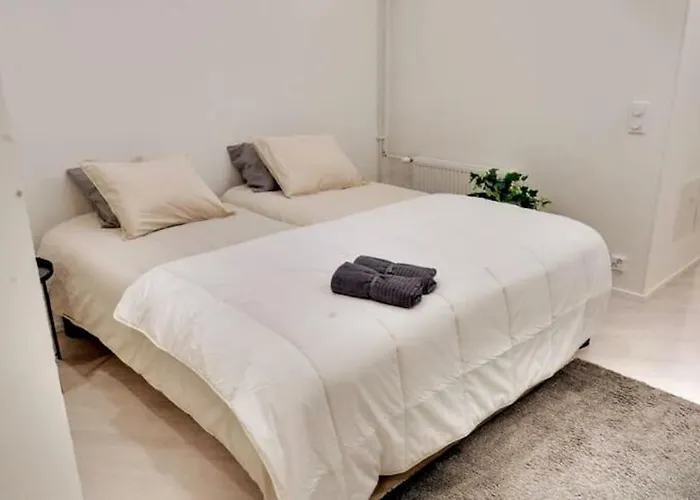 Location In Tampere! Modern Apartment, 2rooms, Kitchen And Balcony Daire *